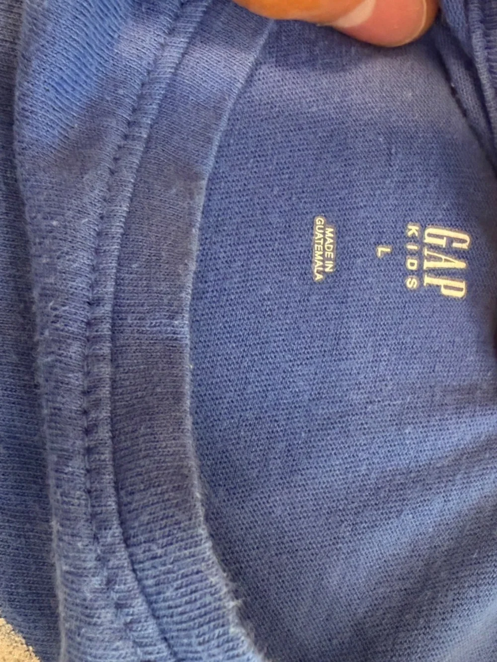 Gap Kids blue graphic t-shirt Size: L